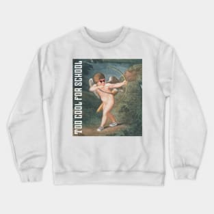 Angel Retro Art Crewneck Sweatshirt